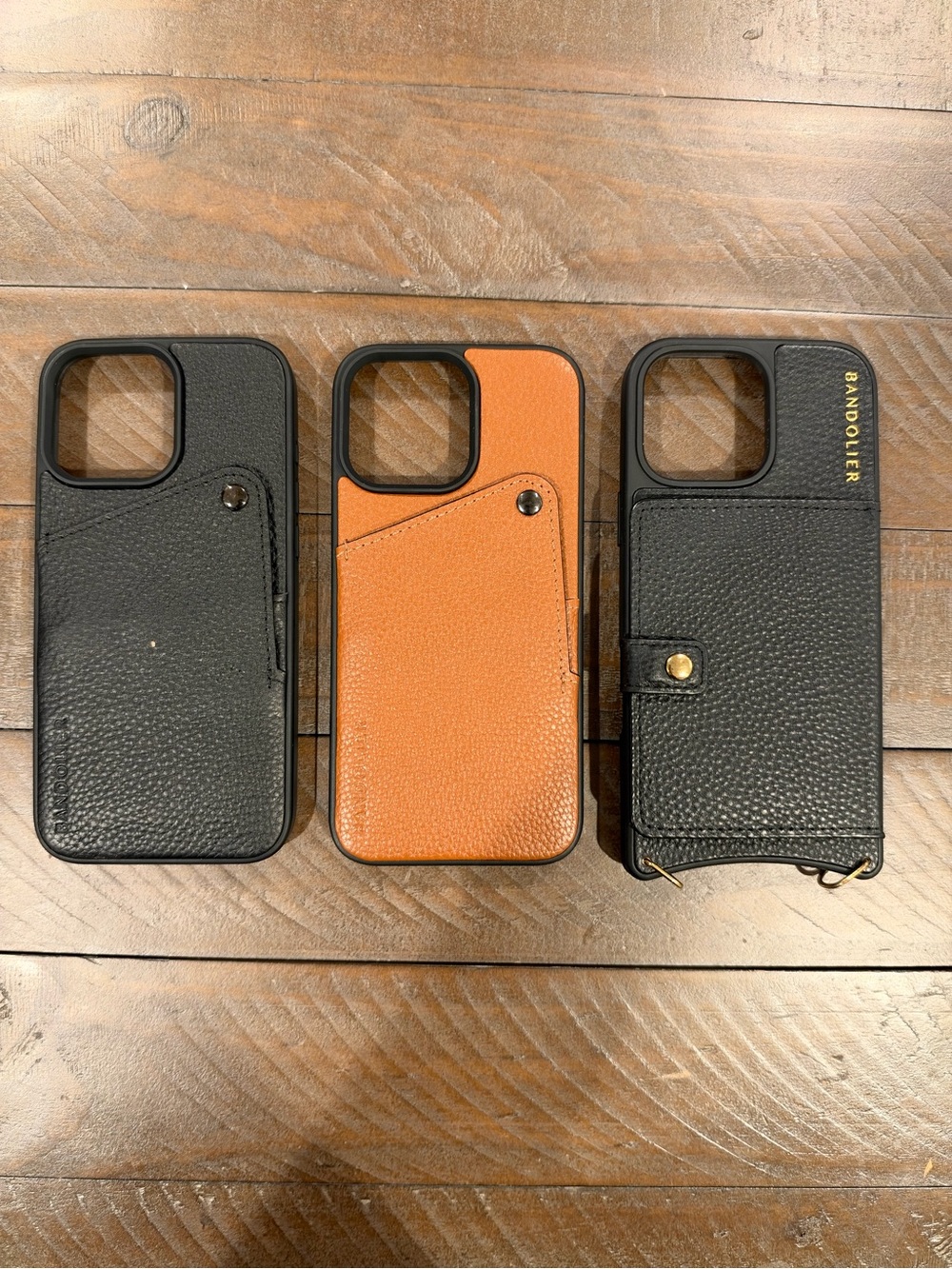 Bandolier iPhone 16 Pro Max Leather Cases (3)